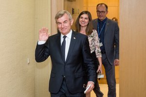 Viktoras Pranckietis: man taikomos sankcijos „kaip kokiam nusikaltėliui ar Rusijai“