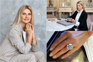 Izraelį į gimtąją Lietuvą iškeitusi Dana Ribas gyvena apsupta deimantų spindesio