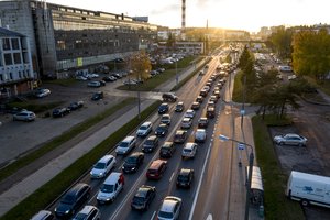 Vilnius ruošiasi rugsėjui – reguliuoja šviesoforus taip, kad veiktų žalieji koridoriai