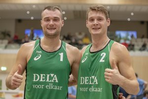 Tinklininkai A. Vasiljevas ir R. Juchnevičius istoriniame turnyre Jūrmaloje iškopė į pagrindines varžybas