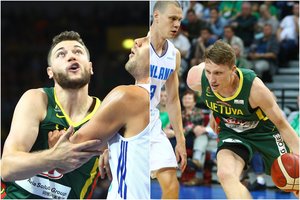 Lietuvos rinktinės žaidėjai M. Gebenas ir M. Grigonis praleis rungtynes su Pietų Korėja 