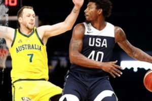 Sensacija: Australija su žalgiriečiu sudėtyje parbloškė JAV rinktinę  