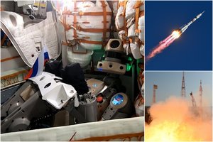 Rusiškas robotas humanoidas išskrido į kosmosą ir iškart susidūrė su rimtomis problemomis