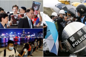 Demokratijos trokštantys honkongiečiai prabilo apie protestų ateitį ir nepriklausomybę nuo Kinijos