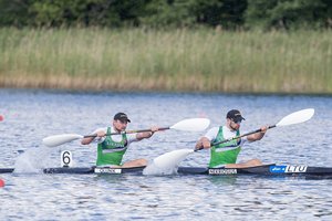Baidarininkai R. Nekriošius ir A. Olijnikas pateko į pasaulio čempionato finalą