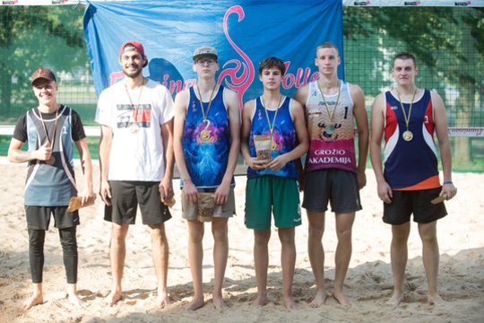 Vilniuje įvyko paplūdimio tinklinio turnyro „AFV CUP 2019“ antrasis etapas. <br> A.Pliadžio nuotr.