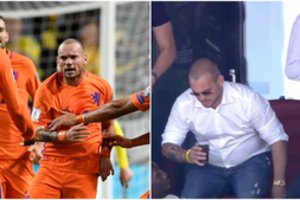 Karjerą baigusio W. Sneijderio išvaizdos pokyčiai drebina futbolo pasaulį