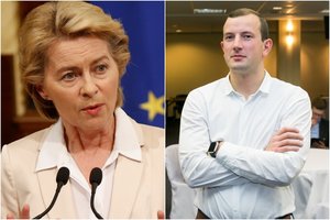 U. von der Leyen oficialiai pradeda pokalbius su kandidatais į eurokomisarus, tarp jų – ir su V. Sinkevičiumi