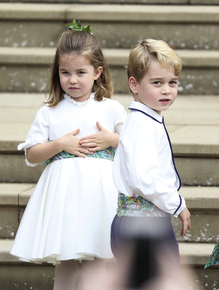  Princas George'as ir Charlotte.<br> Scanpix nuotr.