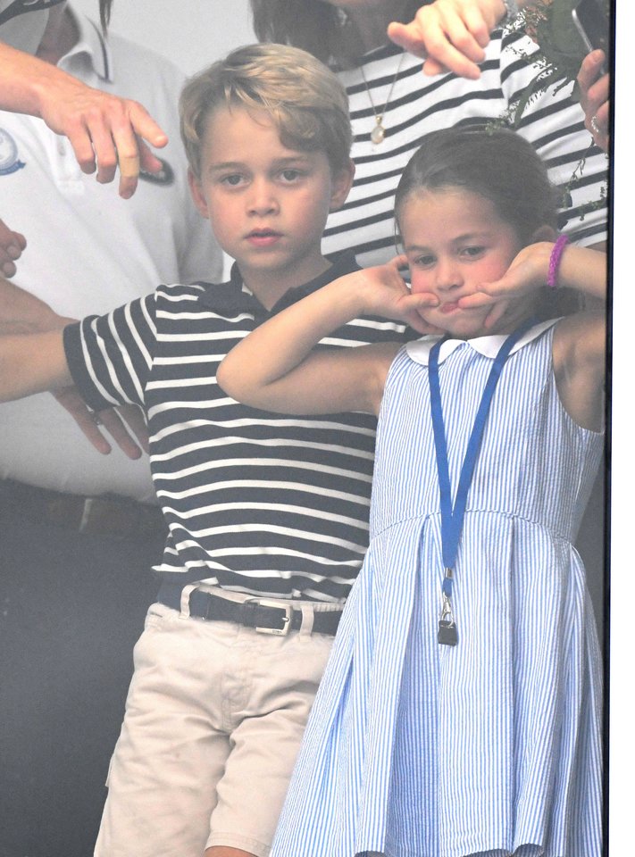  Princas George'as ir Charlotte.<br> Scanpix nuotr.