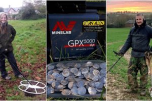 Metalo detektorius pavertė turtuoliais: pora rado milijonų vertės lobį