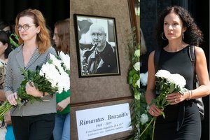 Į amžino poilsio vietą išlydėtas Janinos Miščiukaitės vyras Rimantas Brazaitis