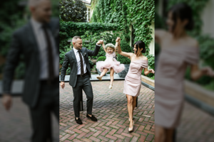 Per Justės ir Dariaus Pinkevičių vestuvių metines – pirmagimės krikštas