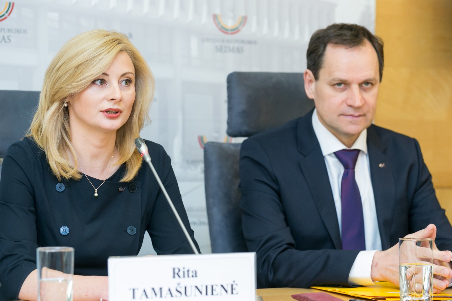 Ministrė Rita Tamašunienė.<br>T.Bauro nuotr.