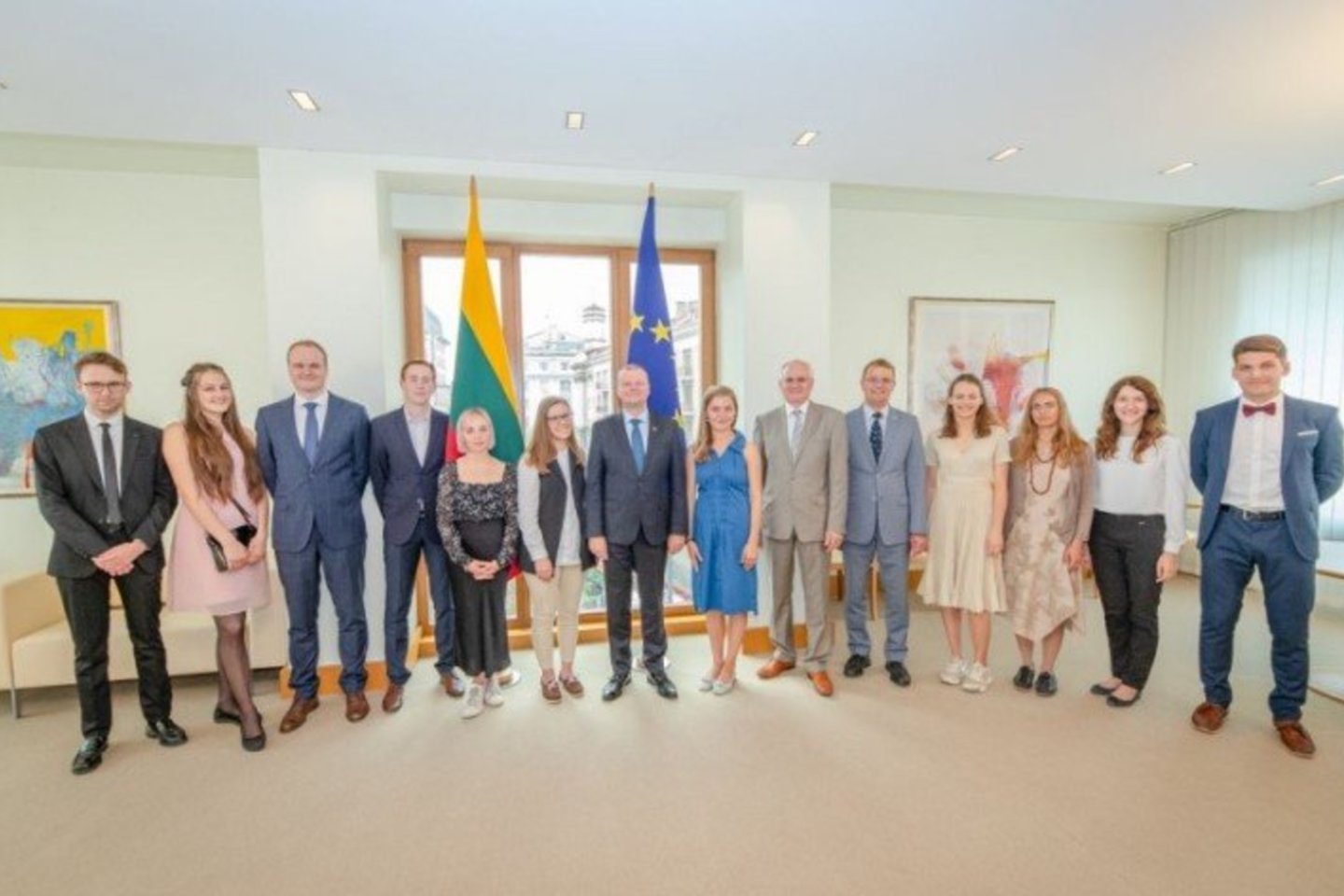  Gabiausiam jaunimui užsienio universitetai – stotelė prieš grįžtant namo.<br> Lietuvos Respublikos Vyriausybės kanceliarijos nuotr.