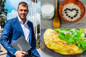 Specialistas patarė, ką valgyti pusryčiams, kad būtumėte darbingi ir geros nuotaikos