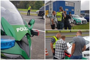 Policija pradėjo galingus savaitgalio reidus visoje Lietuvoje: rezultatyvi pradžia – Panevėžyje