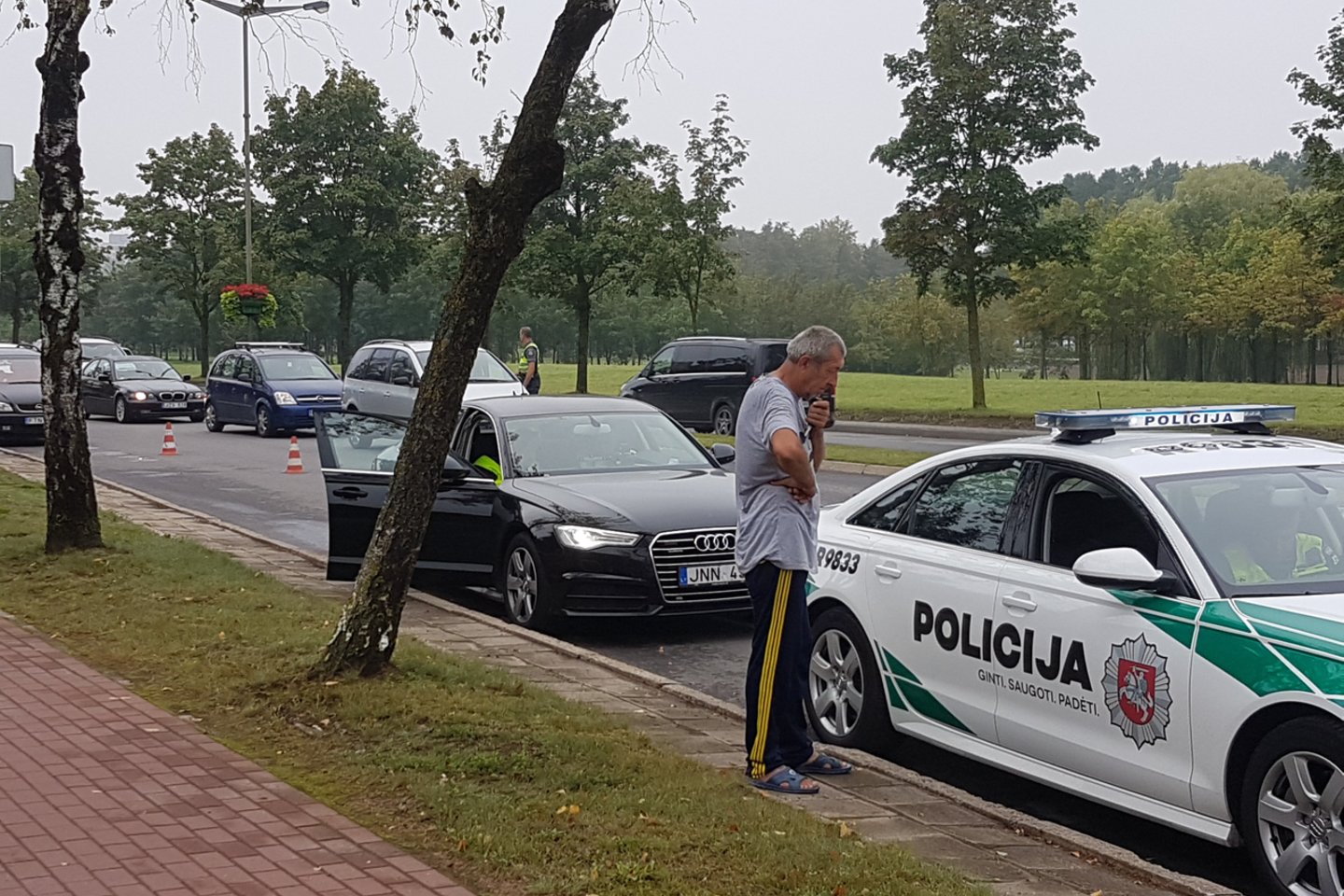 Policijos pareigūnai vykdo reidą visoje Lietuvoje: pradžia – Panevėžyje.<br>lrytas.lt nuotr.