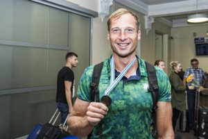 Olimpinį kelialapį iškovojęs irkluotojas M. Griškonis: „Džiaugiuosi, bet varžybos dar nesibaigė“