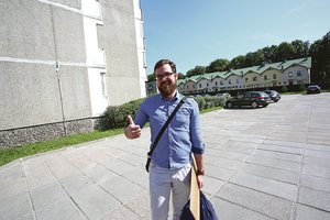 Kai kurie kauniečių namai išskirtiniai tapo dėl neįprastos aplinkybės