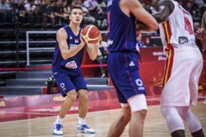 Serbija pasaulio čempionatą pradėjo triuškinančia pergale prieš Angolą