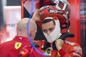 „Formulės-1“ kvalifikacijoje Belgijoje geriausiai sekėsi „Ferarri“ pilotui Ch. Leclercui