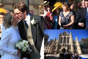 Ištekėjo popmuzikos žvaigždė Ellie Goulding: pasveikinti atvyko karališkos šeimos atstovai