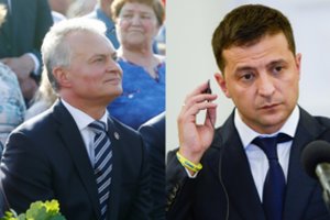 G. Nausėda pasiūlė V. Zelenskiui daugiau lietuvių reformatorių