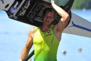 Pasaulio čempionate sublizgėjęs, bet medalio nelaimėjęs M. Griškonis: „Galvoje nuolat skambėjo dukros „tėti, irkluok greičiau“