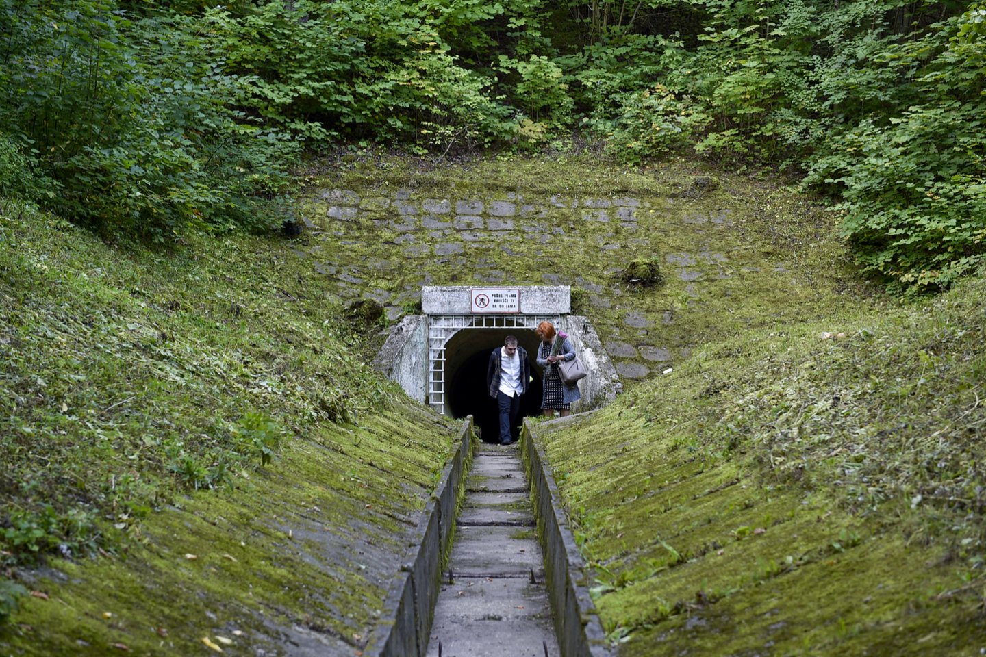 Vilniaus valdžia tunelį vietoj kanalizacijos vamzdžio Paneriuose žada statyti kitąmet.<br>V.Ščiavinsko nuotr.
