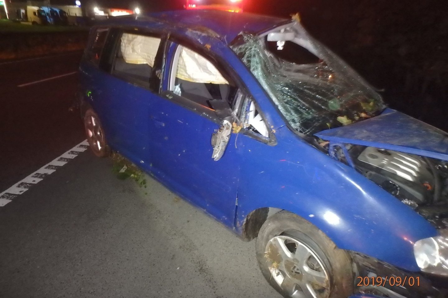 Girtas vairuotojas Kaune automobiliu genėjo medžius.