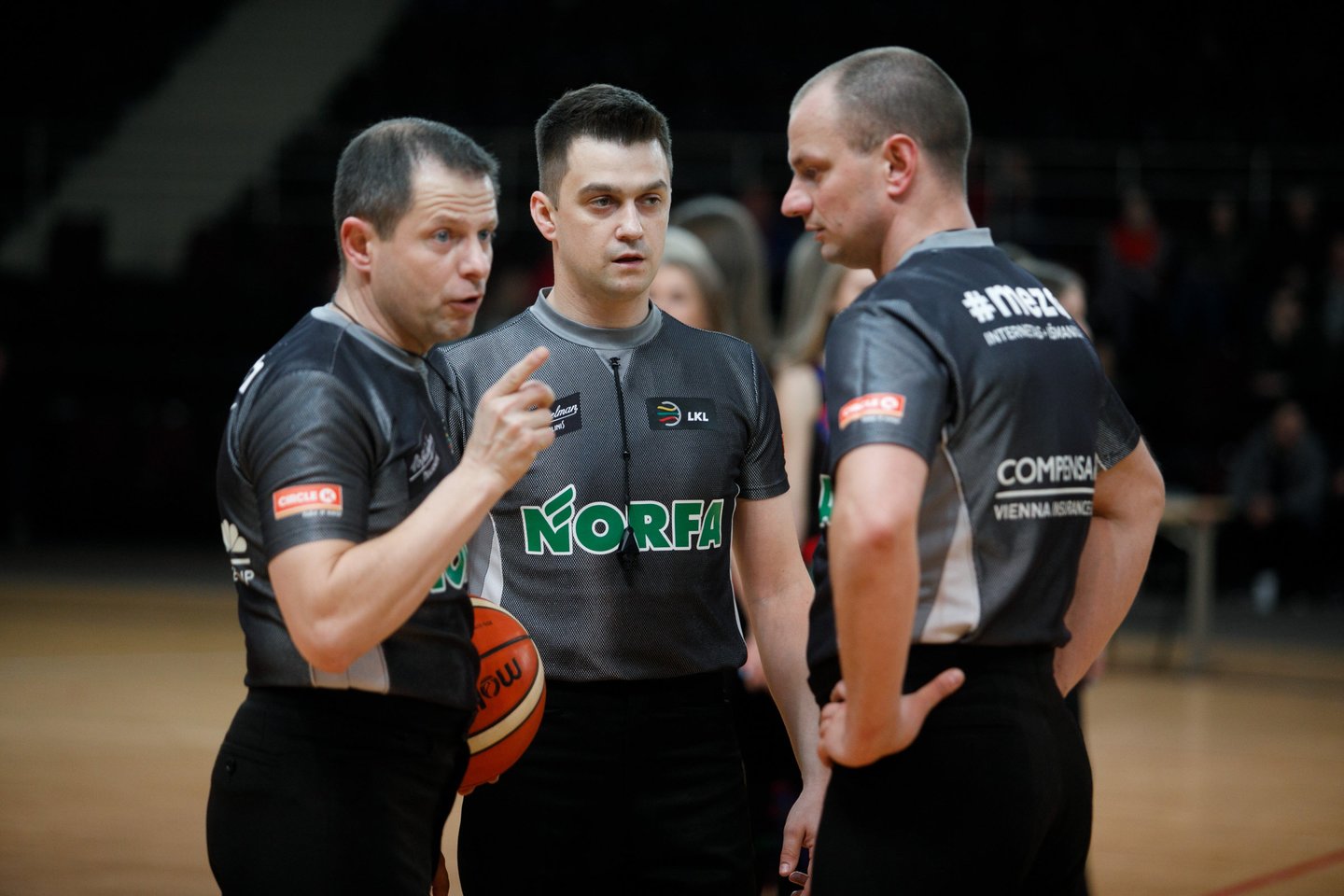 LKL čempionate teisėjaus 17 arbitrų