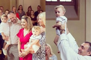 Beata Nicholson pakrikštijo sūnų Danielį: šventę lydėjo ypatingas sutapimas