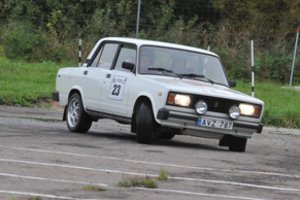 „Kauno rudens“ ralio trasose – Sakartvelo ir Armėnijos lenktynininkai 