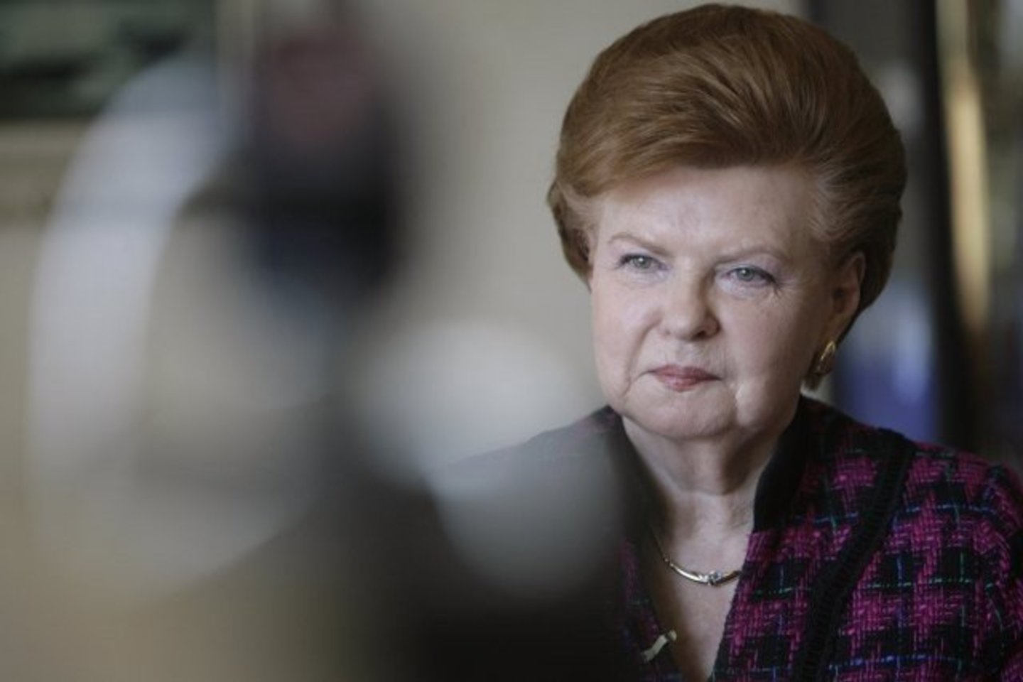 Latvijos eksprezidentė Vaira Vykė-Freiberga.