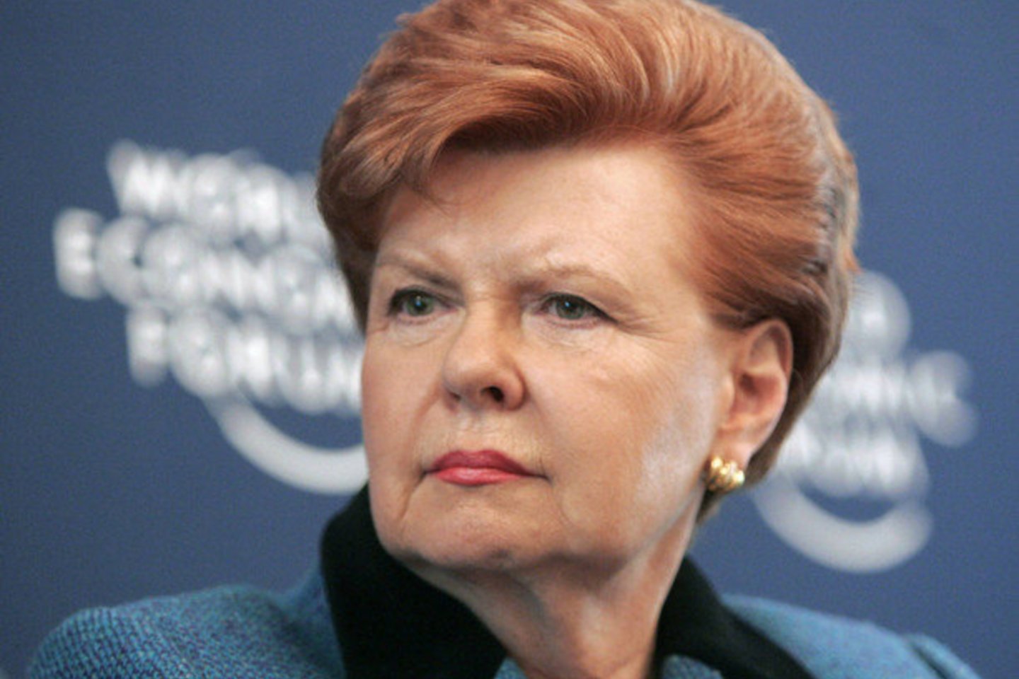 Latvijos eksprezidentė Vaira Vykė-Freiberga.<br>"Reuters"