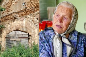 Nuo dvaro griuvėsių su visa grytele bėgtų kuo toliau