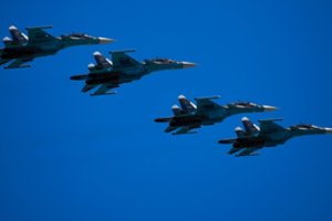 Rusijos oro erdvėje susidūrė du bombonešiai, nukentėjusiųjų nėra