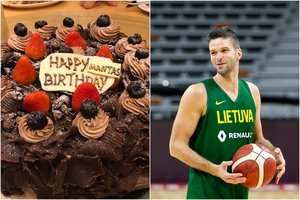 Jau eilinį gimtadienį „sudeginęs“ M. Kalnietis pasakė tai, apie ką dabar galvoja kiekvienas Lietuvos rinktinės sirgalius