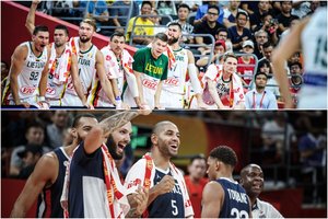 Svarbiausia pasaulio čempionato diena: žūtbūtiniuose mūšiuose vieni kitus skriaudė ir lietuviai, ir prancūzai