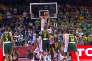 Teisėjų klaida, lietuviams kainavusi čempionatą – R. Gobert'as akivaizdžiai lietė lanką