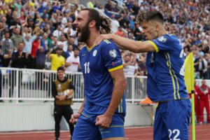 Netikėtumas: Kosovo rinktinė įveikė Čekijos futbolininkus