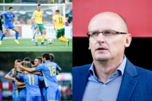 Ukrainos jėgą pripažinęs V. Urbonas ieškos rezervų mūšiui su Portugalija