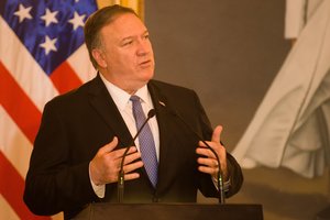 Talibanas „persistengė“ su išpuoliu, per kurį žuvo JAV karys, sako M. Pompeo