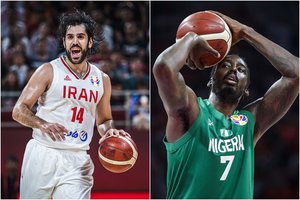 Nigerijos ir Irano krepšininkai žais Tokijo olimpinėse žaidynėse