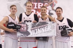 Šakių krepšininkai laimėjo pasaulio 3x3 turo etapą Kanadoje