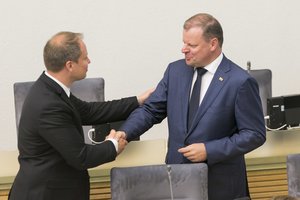 Sauliaus Skvernelio patarėjų komandą papildė Giedrius Surplys