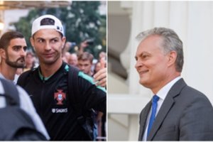 Portugalų sužavėtas G. Nausėda turi vilties ir dėl rungtynių, ir dėl futbolo ateities