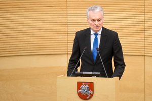 Gitanas Nausėda pasiuntė žinią dirbti pradėjusiam Seimui