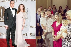 Savaitės blykstėse – Beatos Nicholson sūnaus krikštas ir būsimas tėtis Justinas Jankevičius